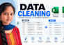 do excel data clean, data formatting